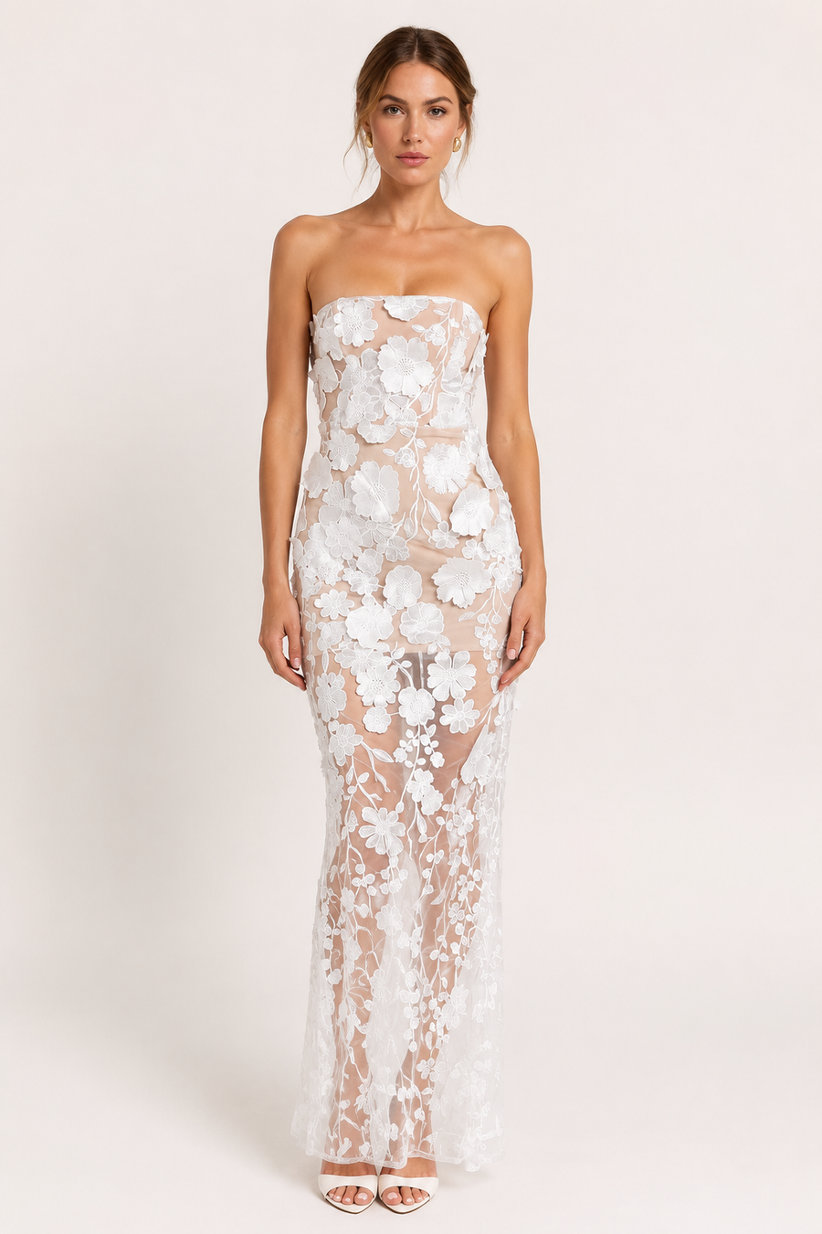 Lorelei Floral Lace Maxi Dress