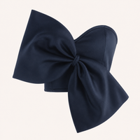 Hannelore Front-Bow Crop Top