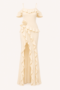 Gisela Ruffle Maxi Dress