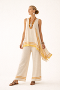 Ylva Blouse and Wide-Leg Trousers Set