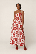 Savine One-Shoulder Maxi Dress