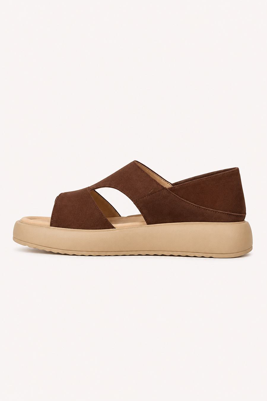 Verena Cross-Strap Platform Sandals