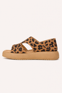 Verena Cross-Strap Platform Sandals