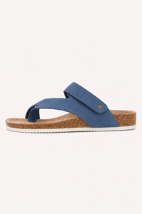 Alondra Flat Cross-Strap Sandals