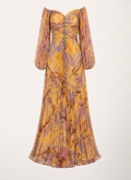 Lucia Pleated Maxi Dress