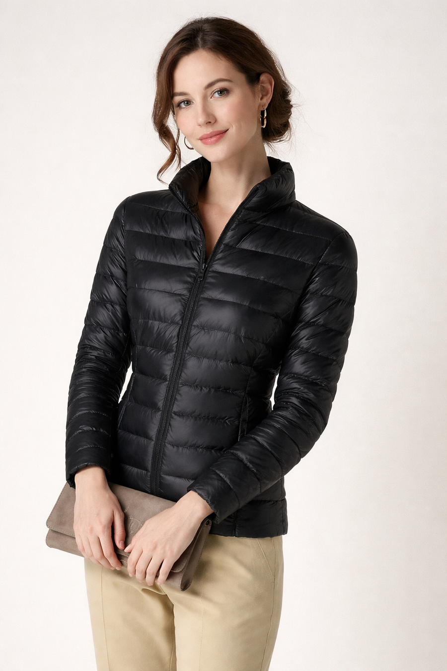 Ingrid Slim-Fit Quilted Jacket
