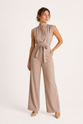 Marta Belted Wide-Leg Jumpsuit