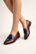 Apolline Elegant Two-Tone Slip-On Loafers