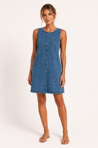 Leni Denim Mini Dress