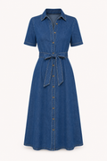 Klara Denim Midi Dress