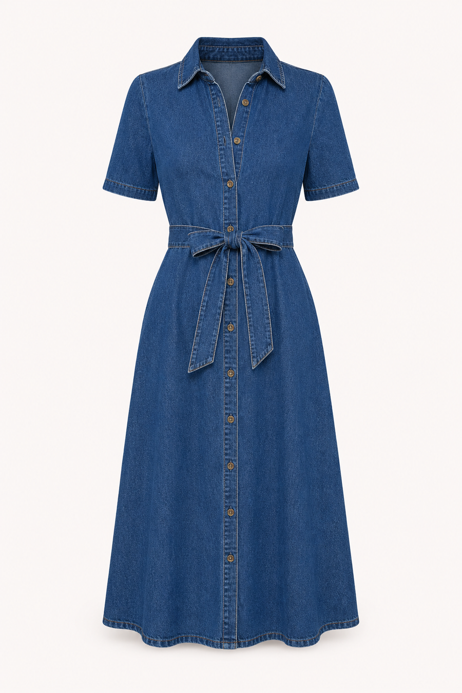 Klara Denim Midi Dress