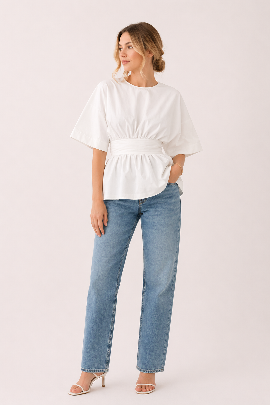 Natalia V-Neck Blouse