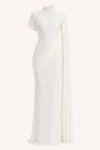 Mirna High-Neck Maxi Dress
