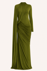Gisela Draped Maxi Dress