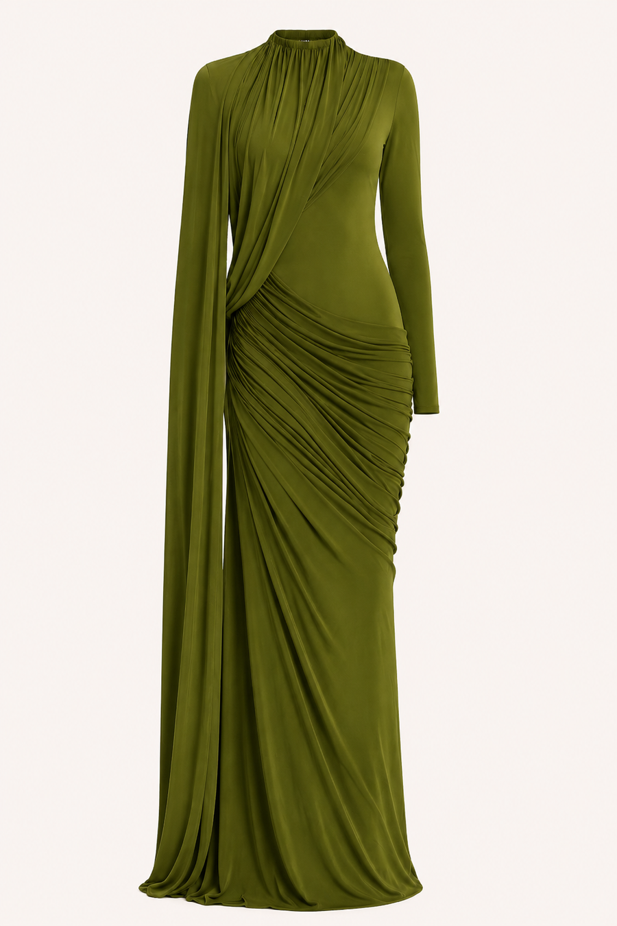 Gisela Draped Maxi Dress