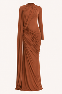 Gisela Draped Maxi Dress