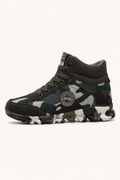 Georgina Camouflage Ankle Boots