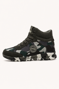 Georgina Camouflage Ankle Boots