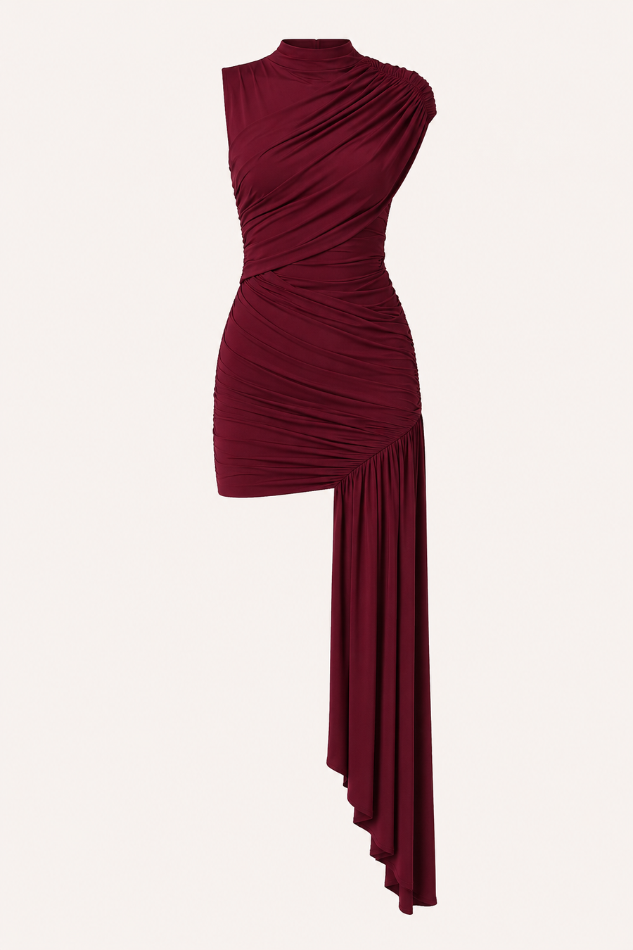 Elisa Draped Mini Dress