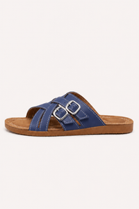 Klara Double-Buckle Platform Sandals