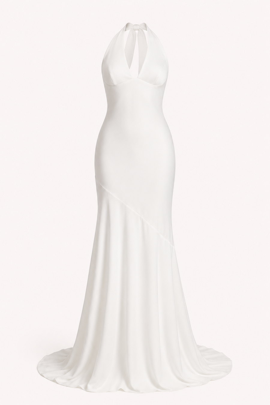 Dagmar Halter Mermaid Maxi Dress
