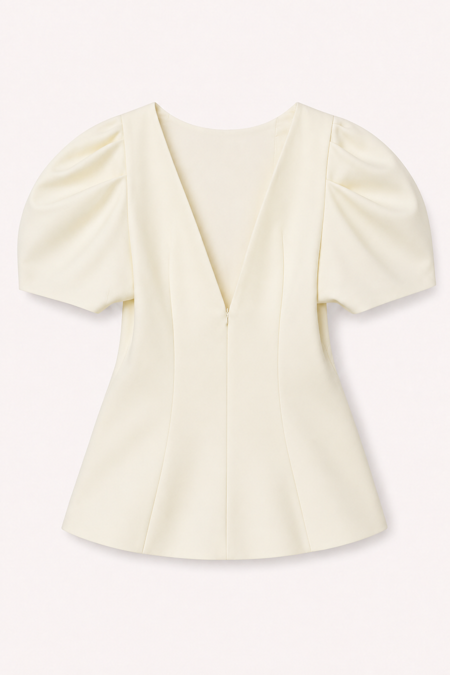Romy Polka Dot Puff-Sleeve Blouse
