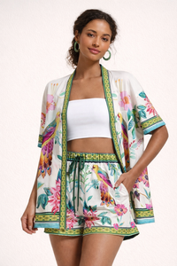 Mara Printed Set with Comfortable Shorts