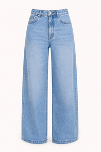 Mileidy High-Waisted Wide-Leg Jeans