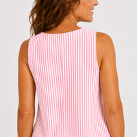 Florence – Relaxed Striped Pinafore Dress