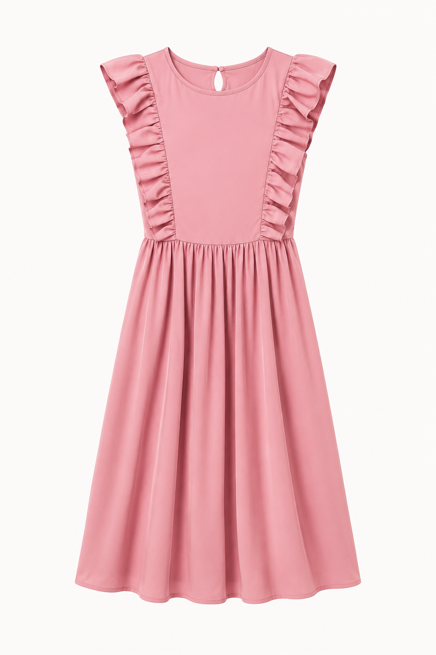 Helena Ruffle Maxi Dress
