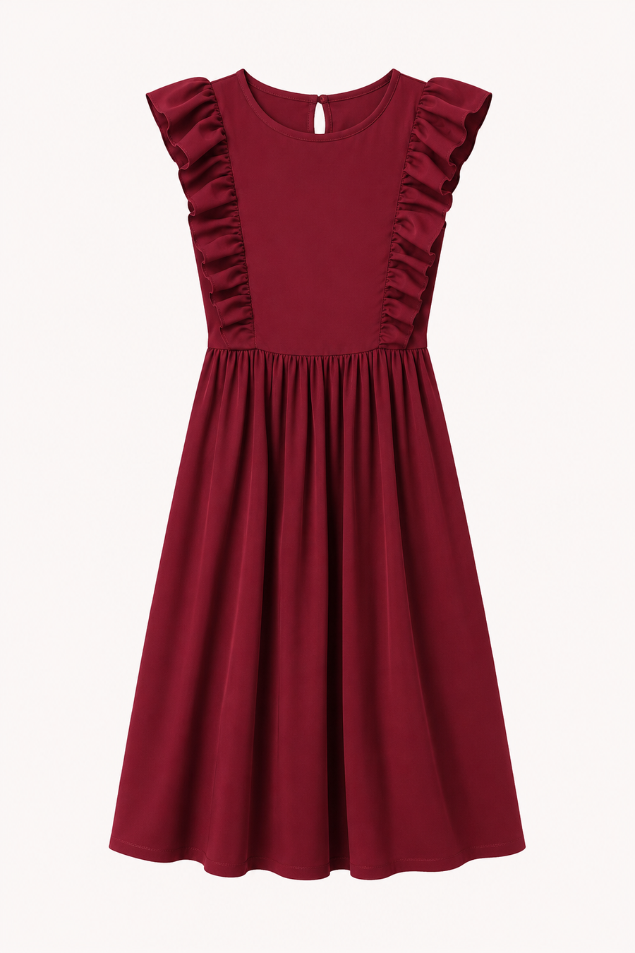 Helena Ruffle Maxi Dress