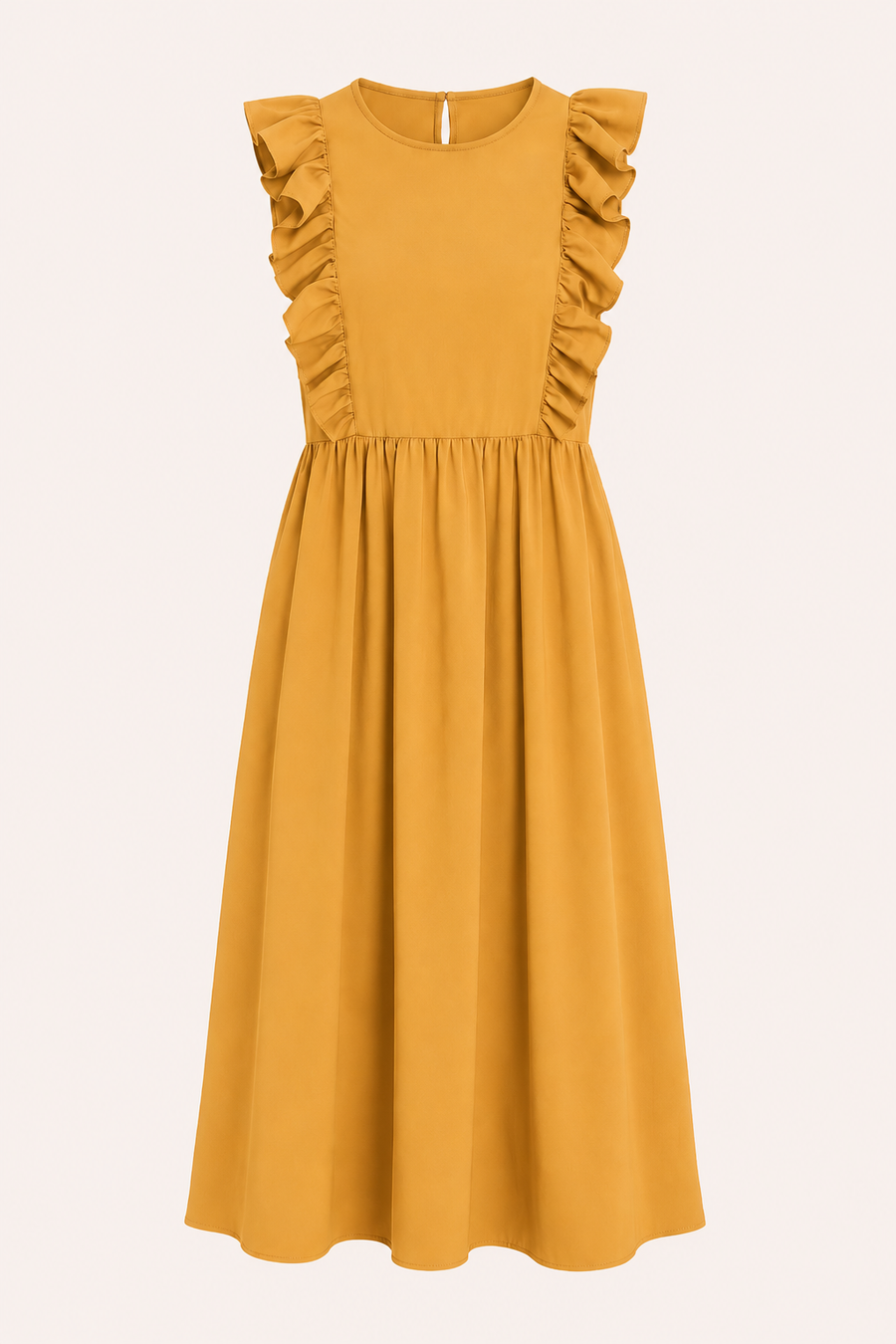 Helena Ruffle Maxi Dress