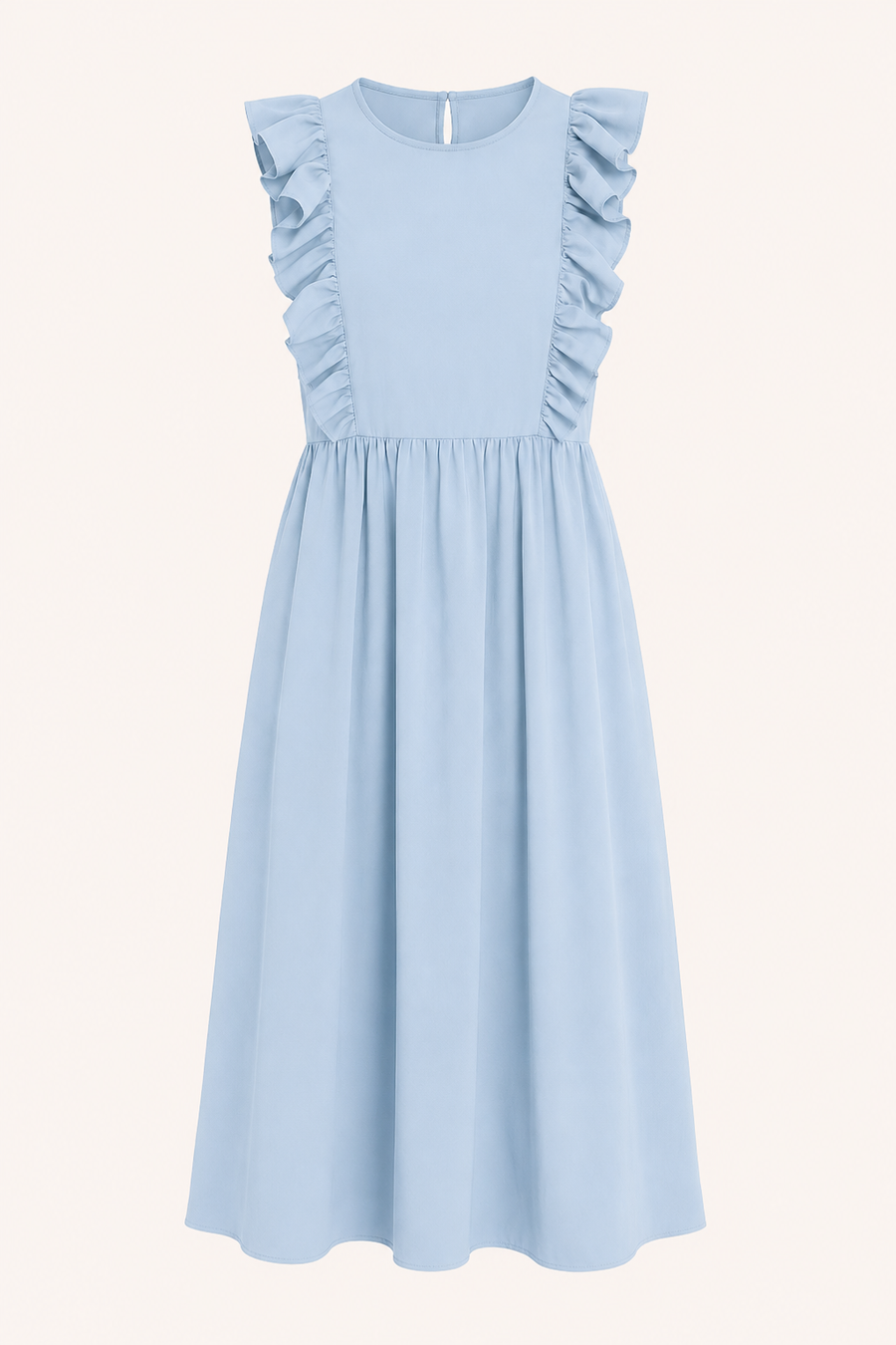 Helena Ruffle Maxi Dress
