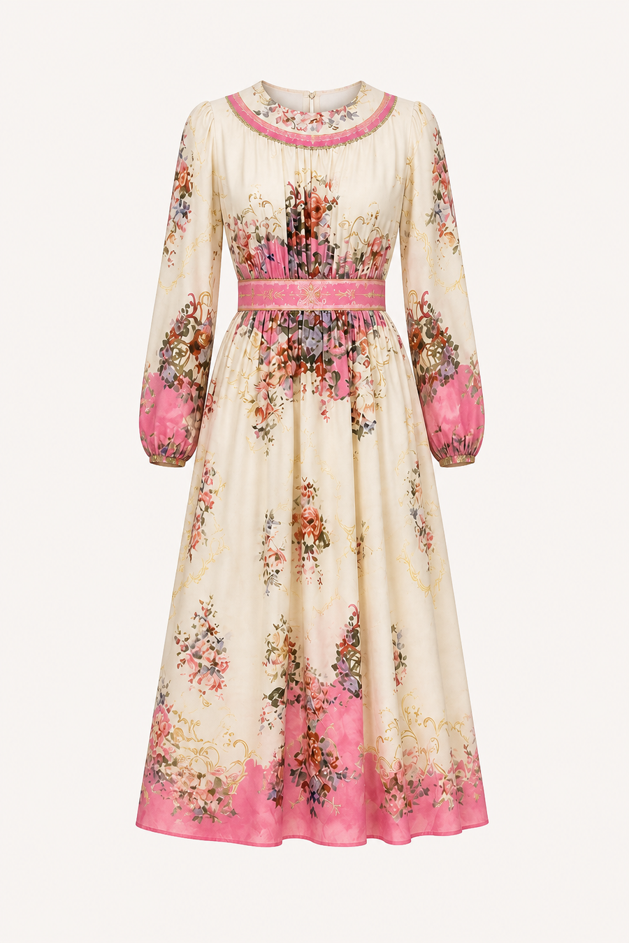 Brenda Floral Midi Dress