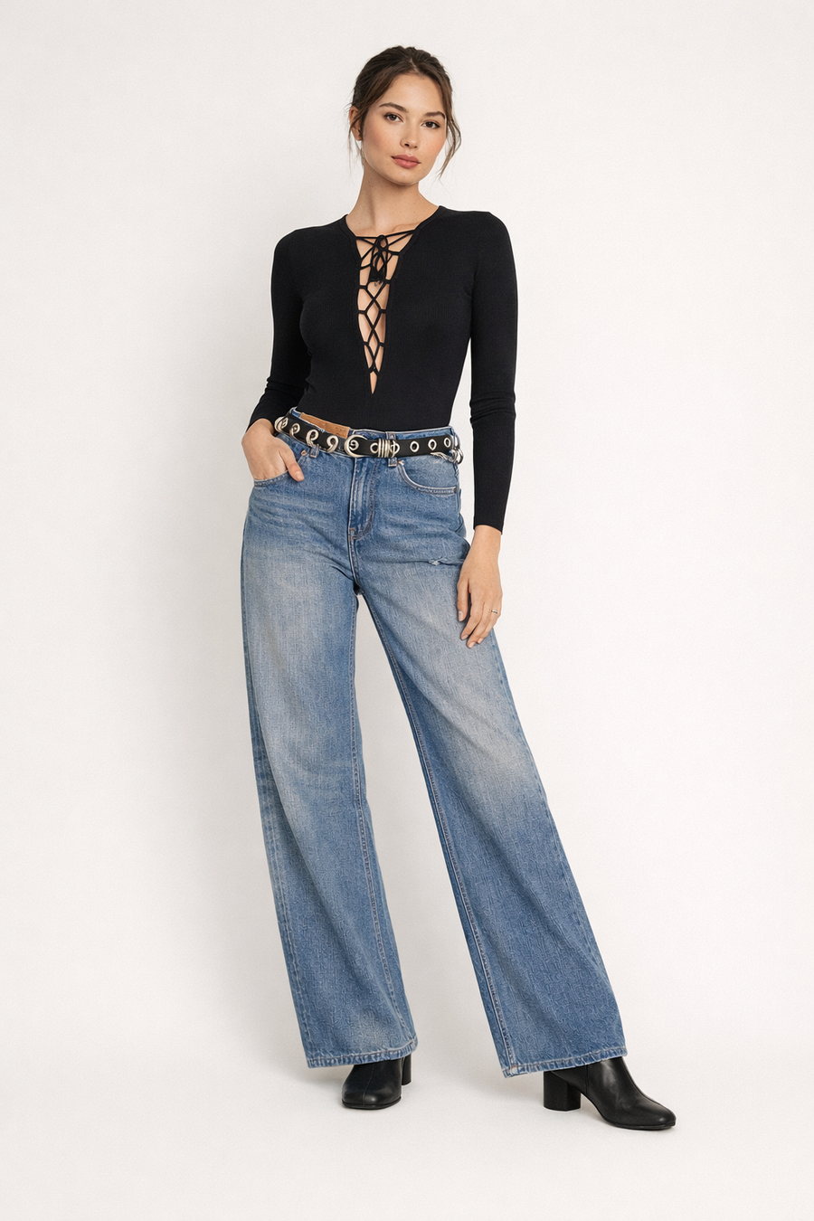 Margaux Wide-Leg Jeans