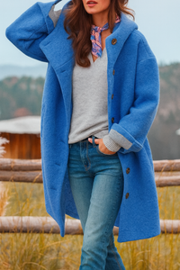 Eileen – Hooded Jacket with Elegant Silhouette