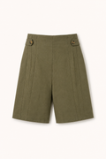 Maren High-Waist Button Shorts