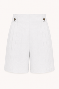 Maren High-Waist Button Shorts