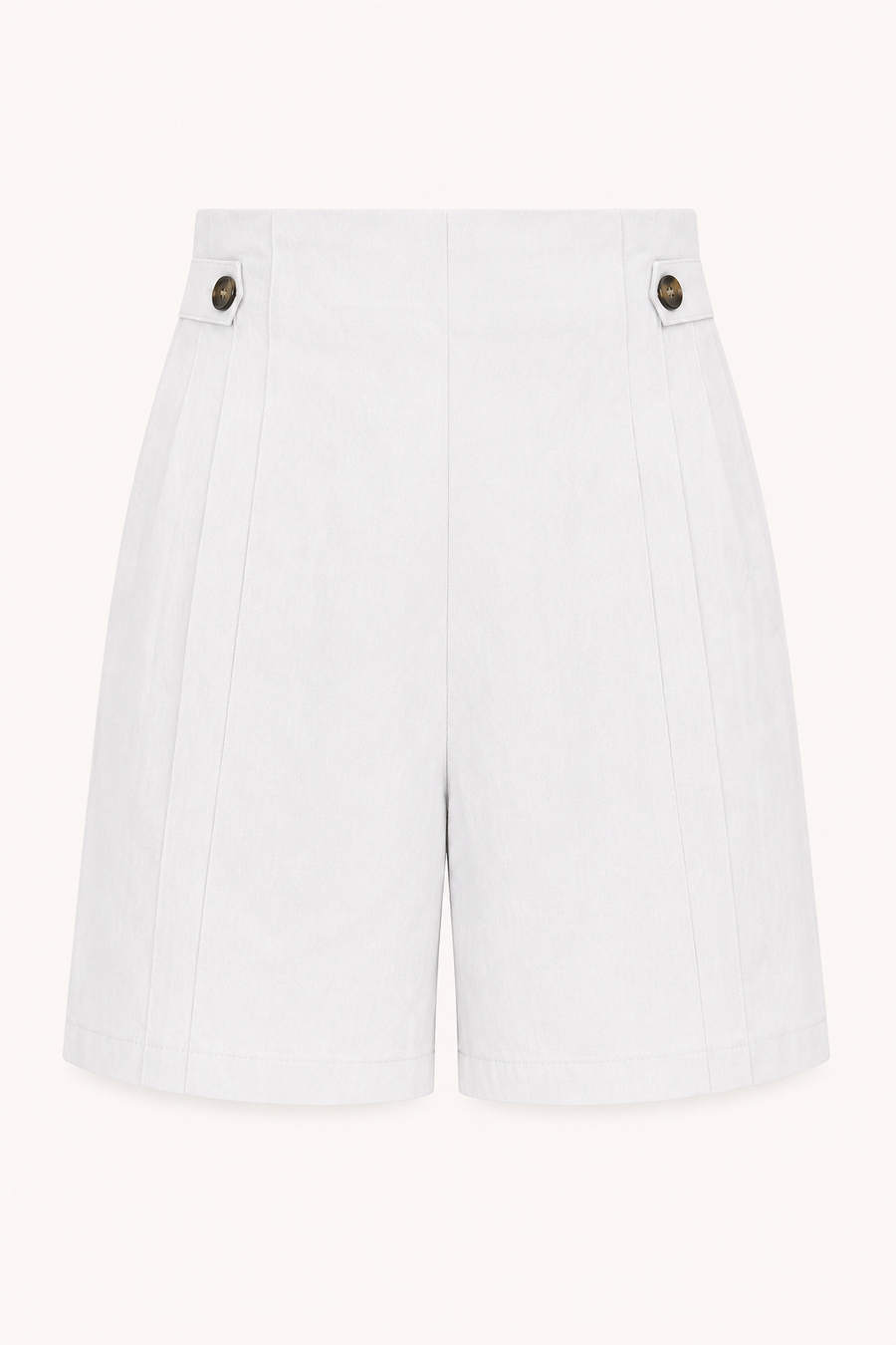 Maren High-Waist Button Shorts
