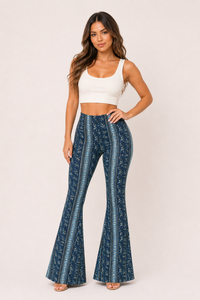 Klara High-Waist Flared Pants