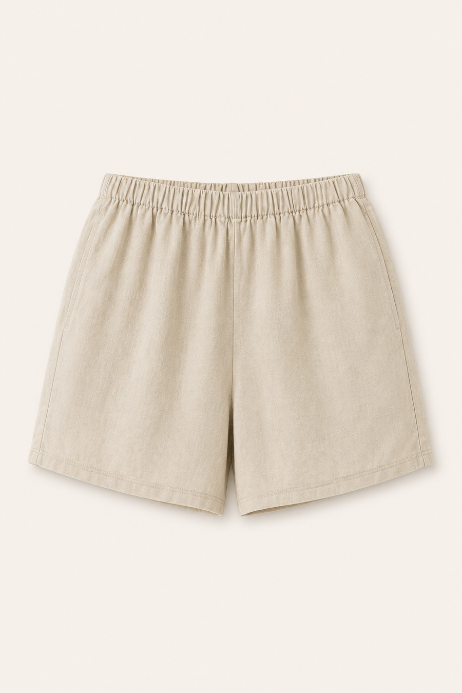 Klara Wide-Leg Elastic-Waist Shorts