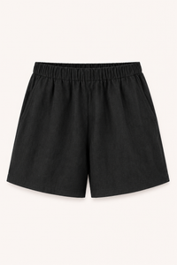 Klara Wide-Leg Elastic-Waist Shorts