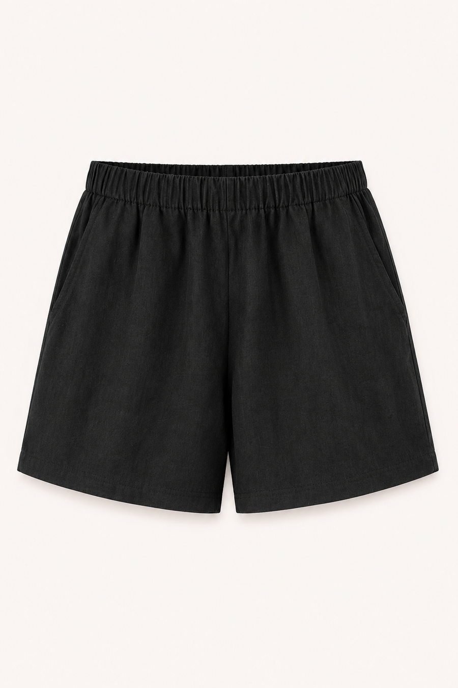 Klara Wide-Leg Elastic-Waist Shorts