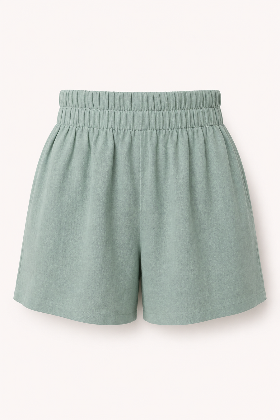 Klara Wide-Leg Elastic-Waist Shorts