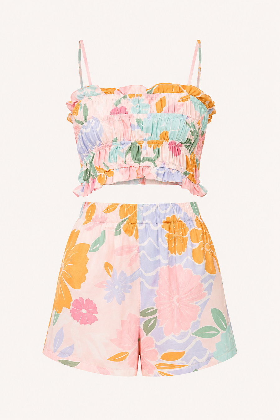 Maja Floral Top and Shorts Set