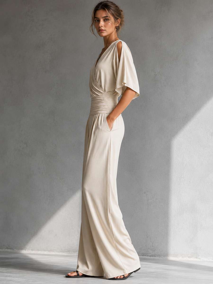 Magdalena – Elegant Wrap Jumpsuit