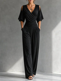 Magdalena – Elegant Wrap Jumpsuit