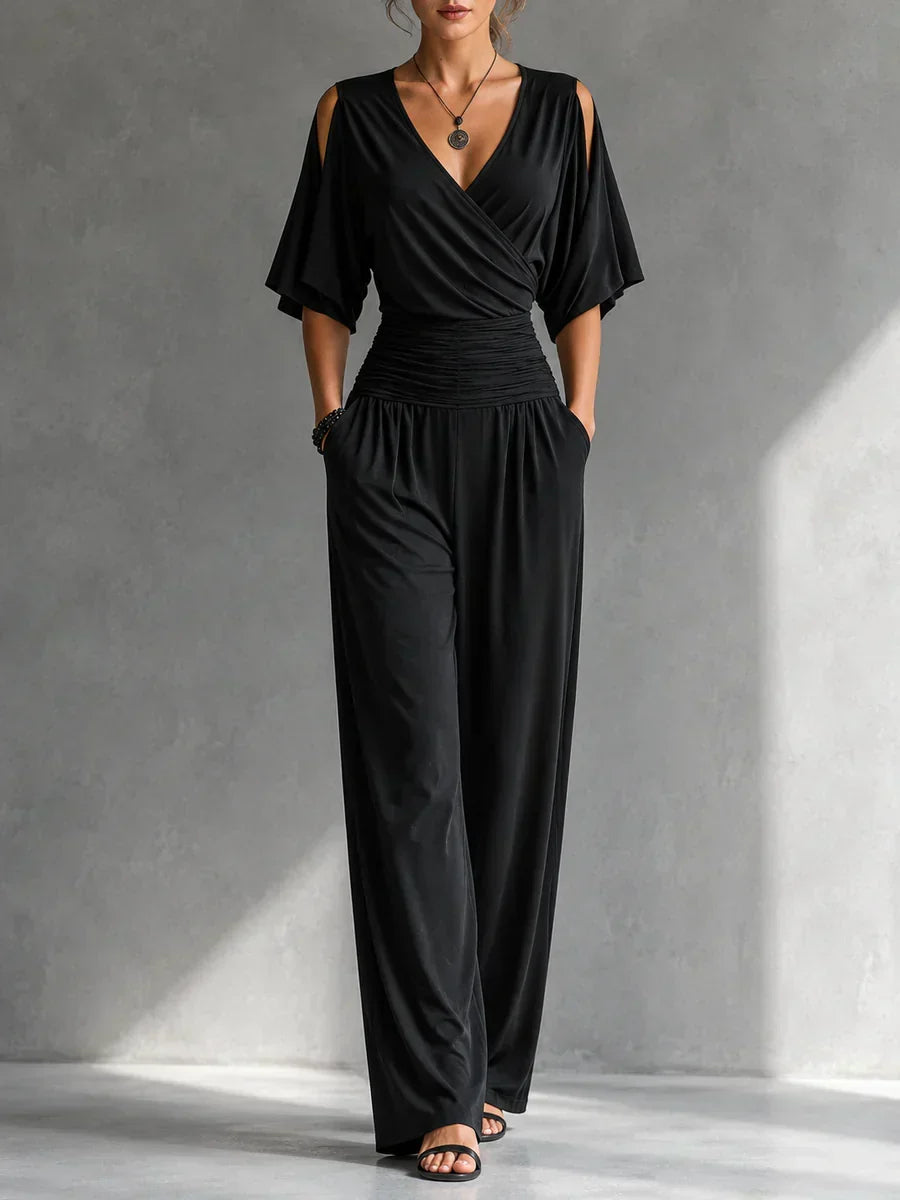 Magdalena – Elegant Wrap Jumpsuit