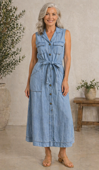 Brynna - Denim Dress