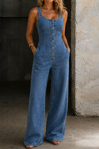 Arla - Denim Jumpsuit